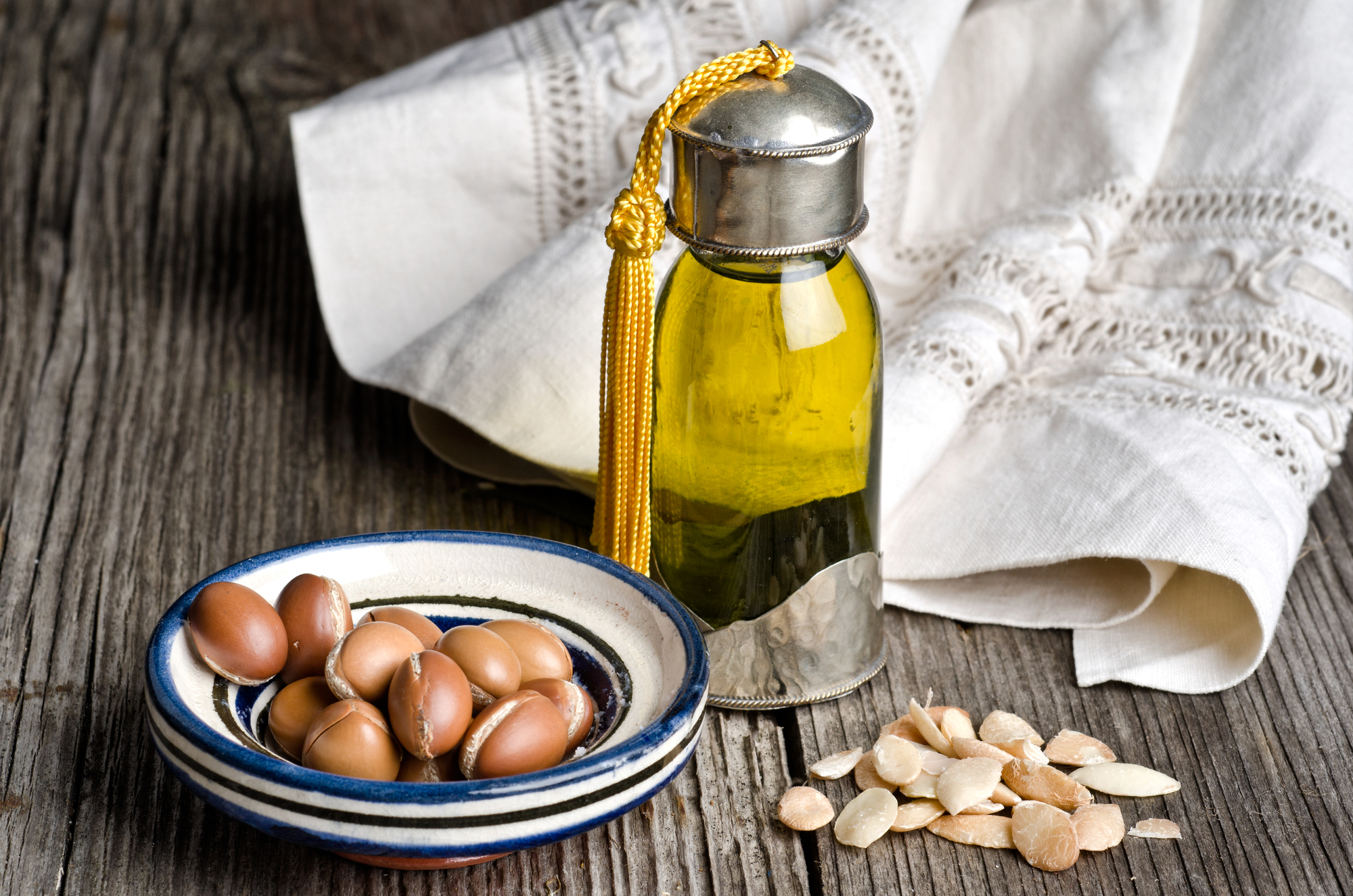 Argan olie er godt for både håret og huden