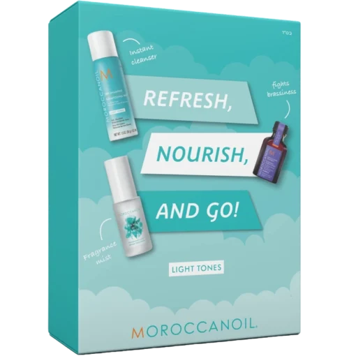 Moroccanoil Refresh, Nourish & Go Kit - Light (Limited Edition)