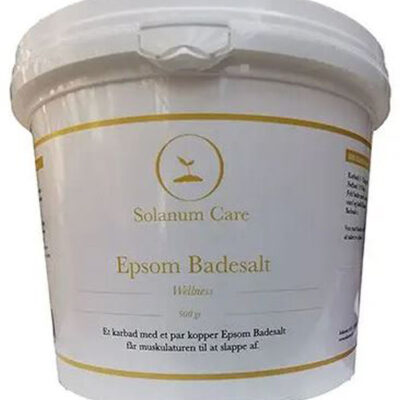 Solanum care epsom badesalt wellness 500g