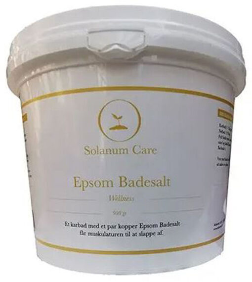 Solanum care epsom badesalt wellness 500g
