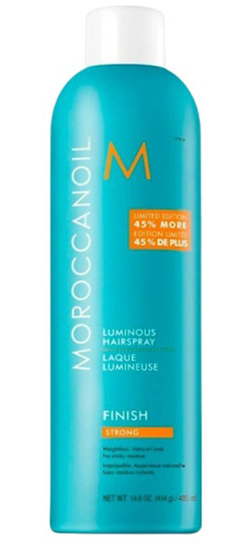 Moroccanoil luminous hairspray finish strong 480ml (flaske bulet)
