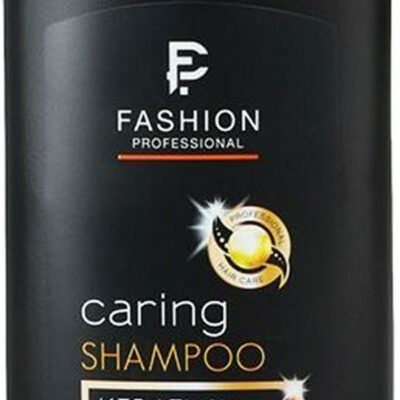 Fashion professional caring shampoo keratin+ moisturising complex enriched with argan oil dry-frizzy hair 1L