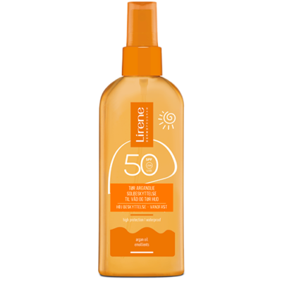 Lirene Dry Argan Oil SPF50 For Body & Face (150 ml)